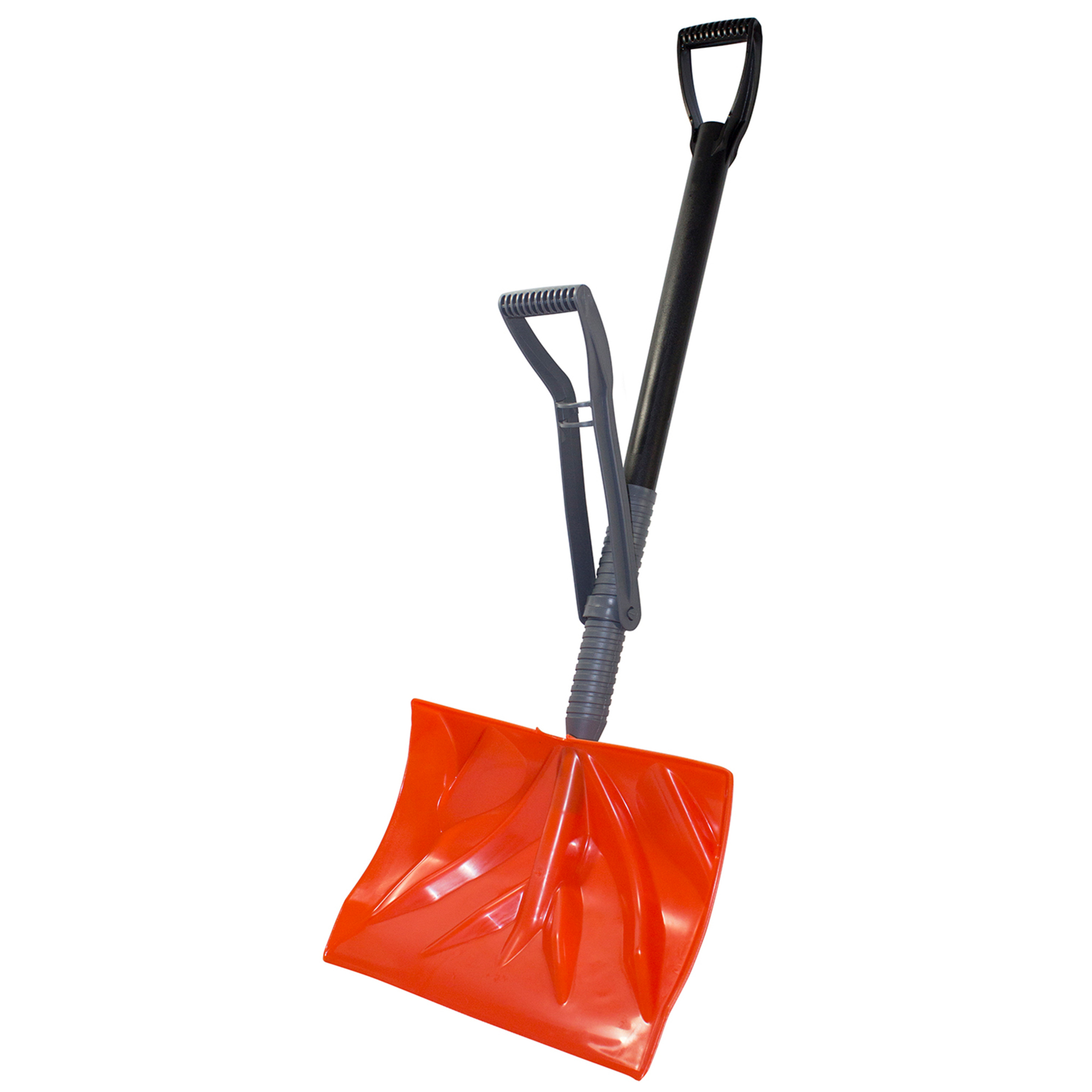 Emsco BigFoot, 18in. Snow Shovel with Adjustable Ergonomic Handle, Width 18 in, Model# 1397-1